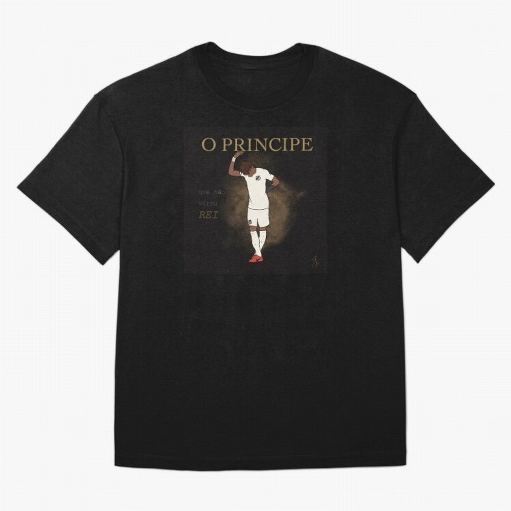 Neymar - The Prince of Football Classic T-Shirt Show Championship Spirit for Global Football Passion for FIFA World Cup 2026 Group Stage, with Cristiano Ronaldo, Spain, Worldwide Fan Energy, Dramatic Goals, Stadium Lights and Championship