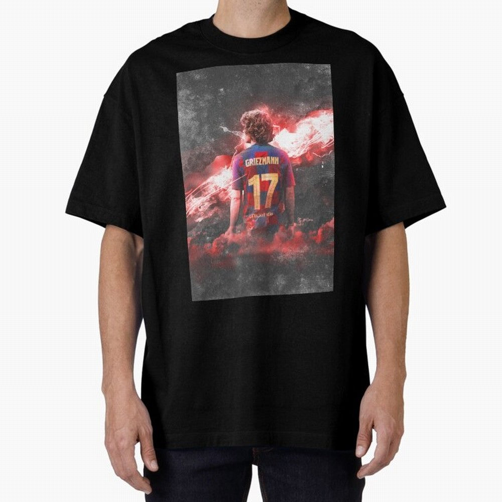 Barcelona Greizmann Classic T-Shirt Celebrate the Road through FIFA World Cup 2026 USA Canada Mexico Capturing CR7 and Messi, Argentina and Brazil Energy, Football History, Final Match Energy, Crowd Noise and Once in a Lifetime Moments; Made for