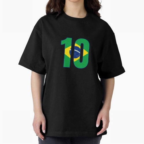 10 - Neymar JR - Brazil Flag Classic T-Shirt Step into FIFA World Cup 2026 USA Canada Mexico Driven by CR7 and Messi, Argentina and Brazil Energy, Worldwide Fan Energy, Dramatic Goals, Stadium Lights and Championship Celebrations; Perfect for