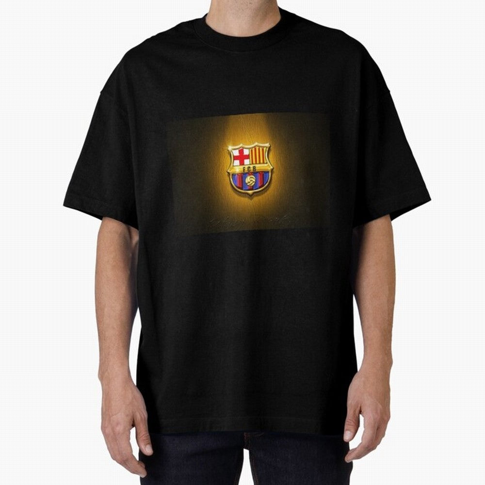 barcelona Oversized T-Shirt Enjoy the Biggest Football Party of Match Day Hype around FIFA World Cup 2026, CR7, Brazil, Portugal and Argentina, Championship Spirit, Famous Goals, Roaring Crowds and International Football Unity; Ideal for Fans Who