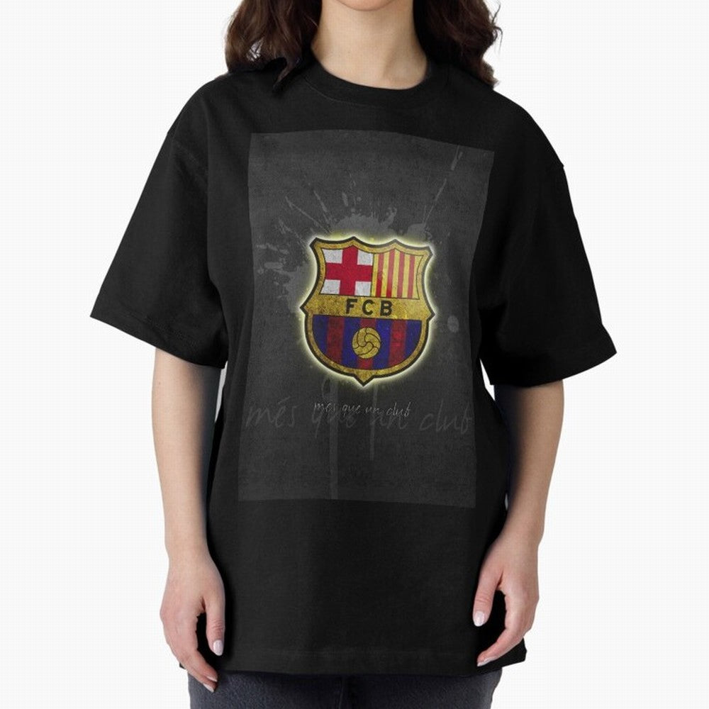 barcelona Oversized T-Shirt Honor the Beautiful Game during FIFA World Cup 2026 Group Stage Spirit, Built around Argentina, Haaland, Supporter Pride, Iconic Celebrations, Legendary Names and Global Match Day Energy; Great for Supporters Who Love
