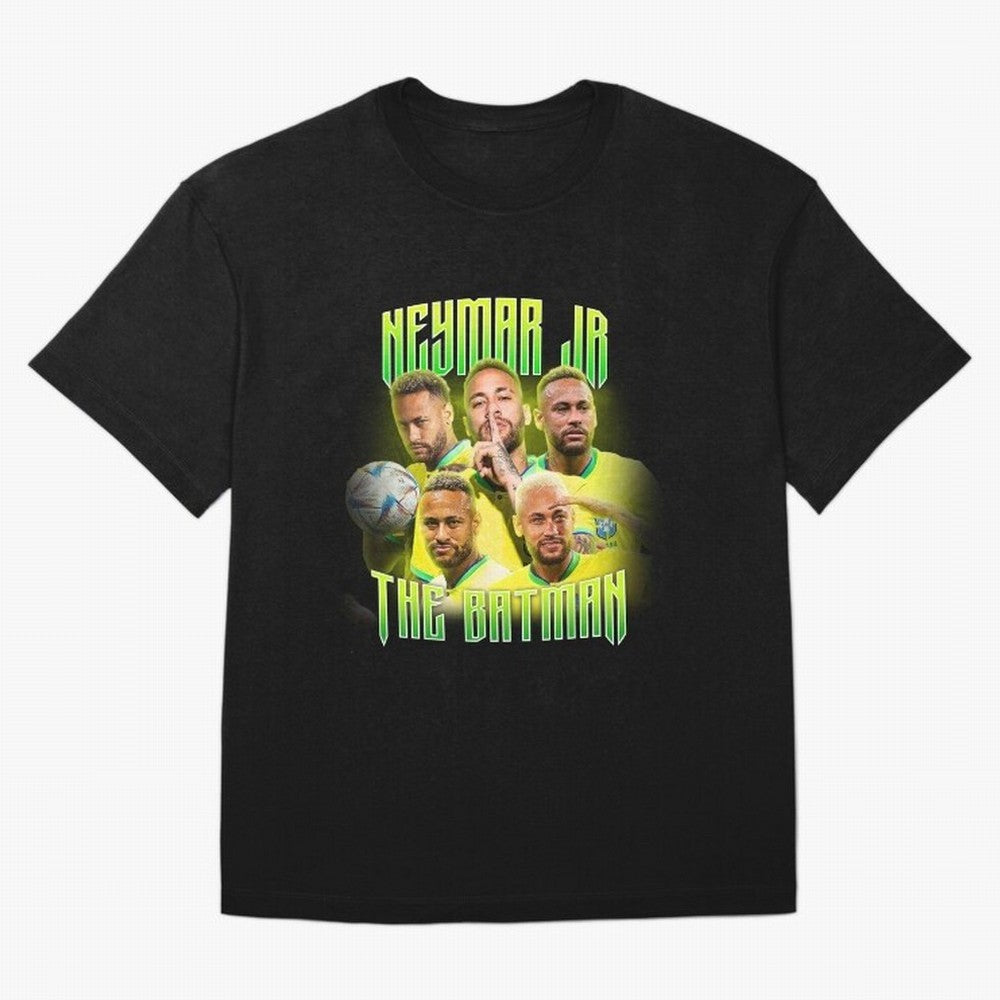 Neymar Jr Vintage Style Tee, Bootleg Tee, Bootleg T Shirt, Rap Tee Classic T-Shirt Capture Stadium Memories from FIFA World Cup 2026 Inspired by CR7 and Messi, Argentina and Brazil Energy, Championship Spirit, Famous Goals, Roaring Crowds and