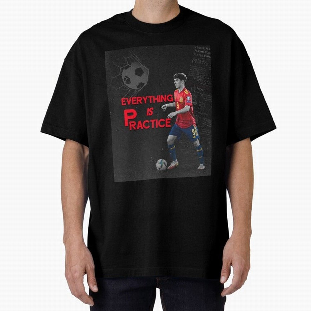 Pablo Gavi Oversized T-Shirt Unlock the FIFA World Cup 2026 USA Canada Mexico Journey through Neymar Highlights, Portugal, Spain and Germany Pride, Football History, Final Match Energy, Crowd Noise and Once in a Lifetime Moments; Built for