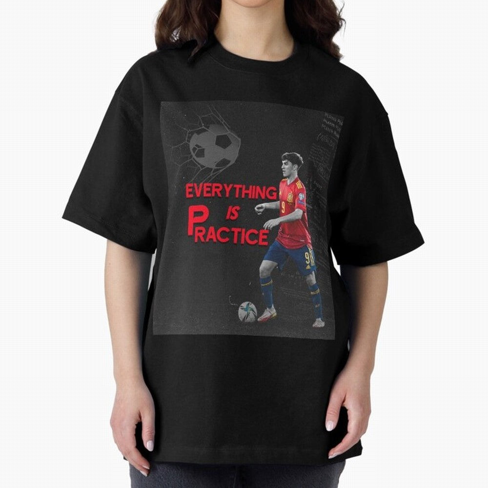 Pablo Gavi Oversized T-Shirt Unlock the FIFA World Cup 2026 USA Canada Mexico Journey through Neymar Highlights, Portugal, Spain and Germany Pride, Football History, Final Match Energy, Crowd Noise and Once in a Lifetime Moments; Built for