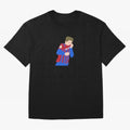 Gavi Barcelona Oversized T-Shirt Share the Excitement of FIFA World Cup 2026 for Fans of Messi, CR7 and Mbappe and Spain and Netherlands, Bringing Sports Nostalgia, International Competition, Famous Players and Unforgettable Victories; Made for Die