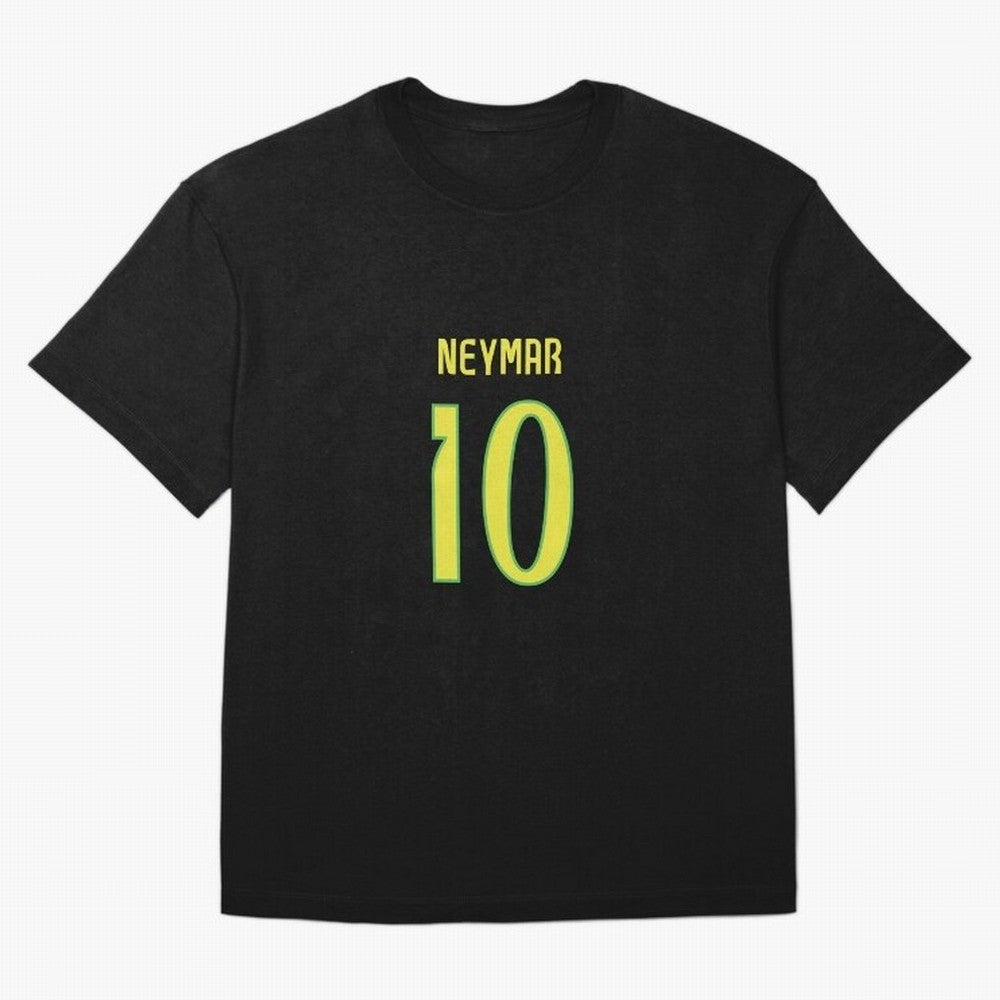 Neymar Jr Brazil Away Jersey 2024 Classic T-Shirt Live the Energy of FIFA World Cup 2026 Inspired by Neymar, Portugal, Spain and Germany Energy, Worldwide Fan Energy, Dramatic Goals, Stadium Lights and Championship Celebrations; Made for Collectors