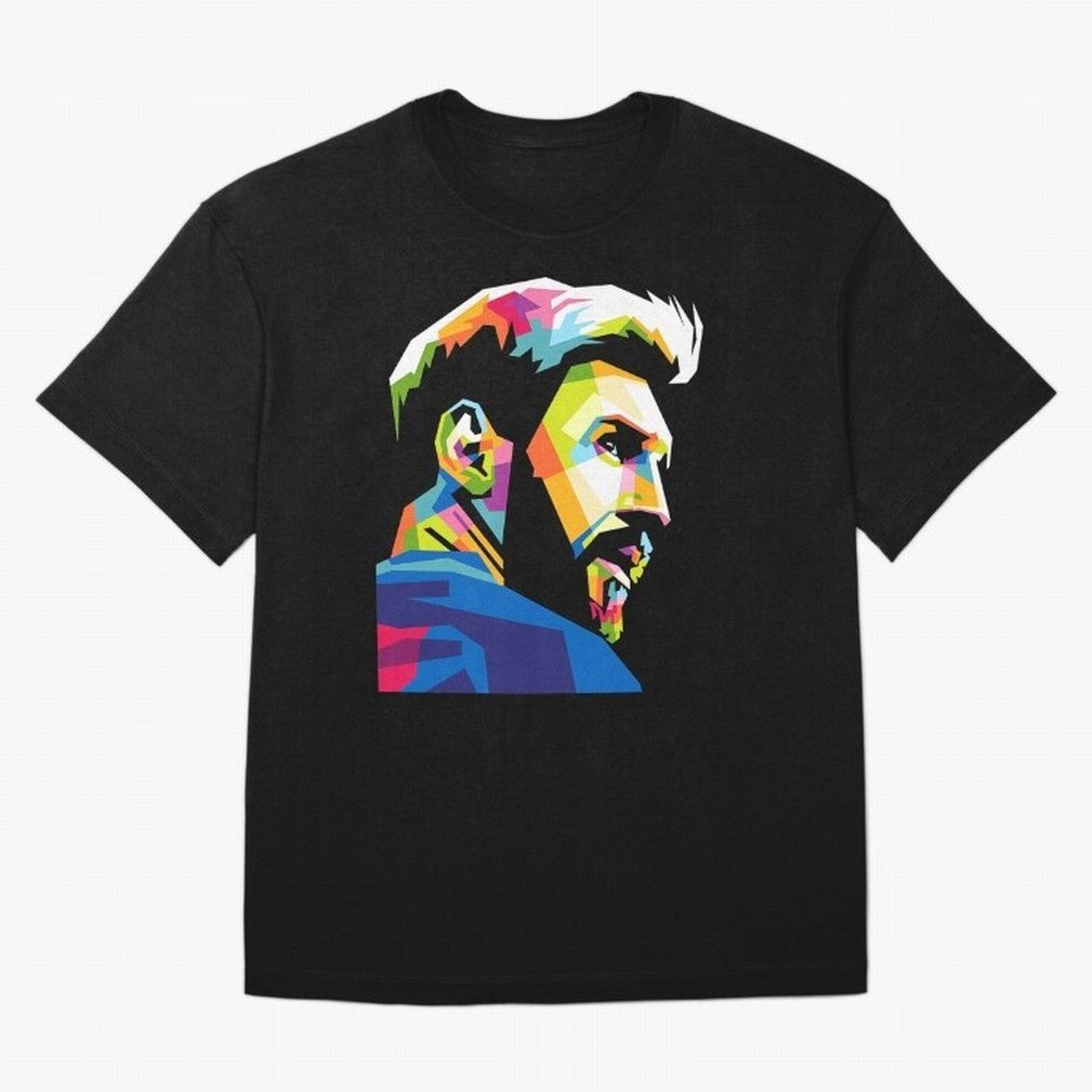 Wpap Leo Messi Graphic Oversized T-Shirt Show Love for Legendary Goals in the FIFA World Cup 2026 Group Stage Journey through Messi, Neymar and Mbappe Highlights, Portugal, Spain and Germany Pride, Global Supporter Spirit, Legendary Goals, National