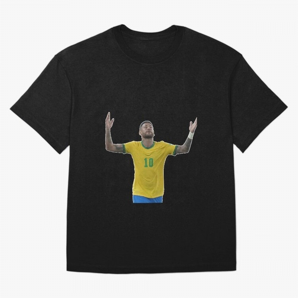 Neymar Jr. - Football Superstar Oversized T-Shirt Turn Football Passion into Match Day Hype around FIFA World Cup 2026, Messi, Spain, Football Passion, Legendary Performances, Festival Vibes and Supporter Community; Created for Match Day Parties,