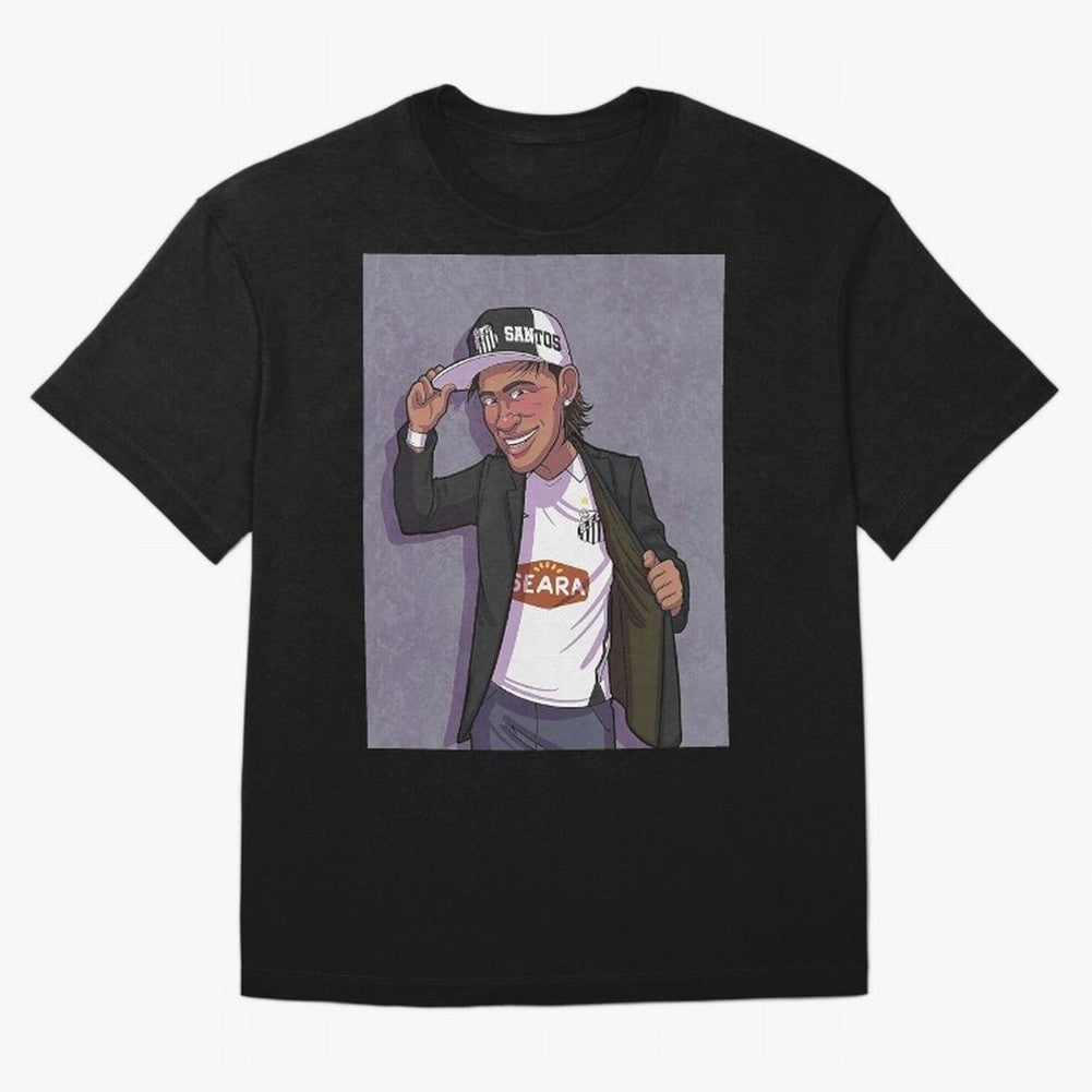 Neymar drafted Graphic T-Shirt Treasure FIFA World Cup 2026 USA Canada Mexico Spirit, Featuring France and Portugal, CR7, Stadium Chants, National Pride, Trophy Dreams and Unforgettable Football Memories; Perfect for Fans, Collectors, Family