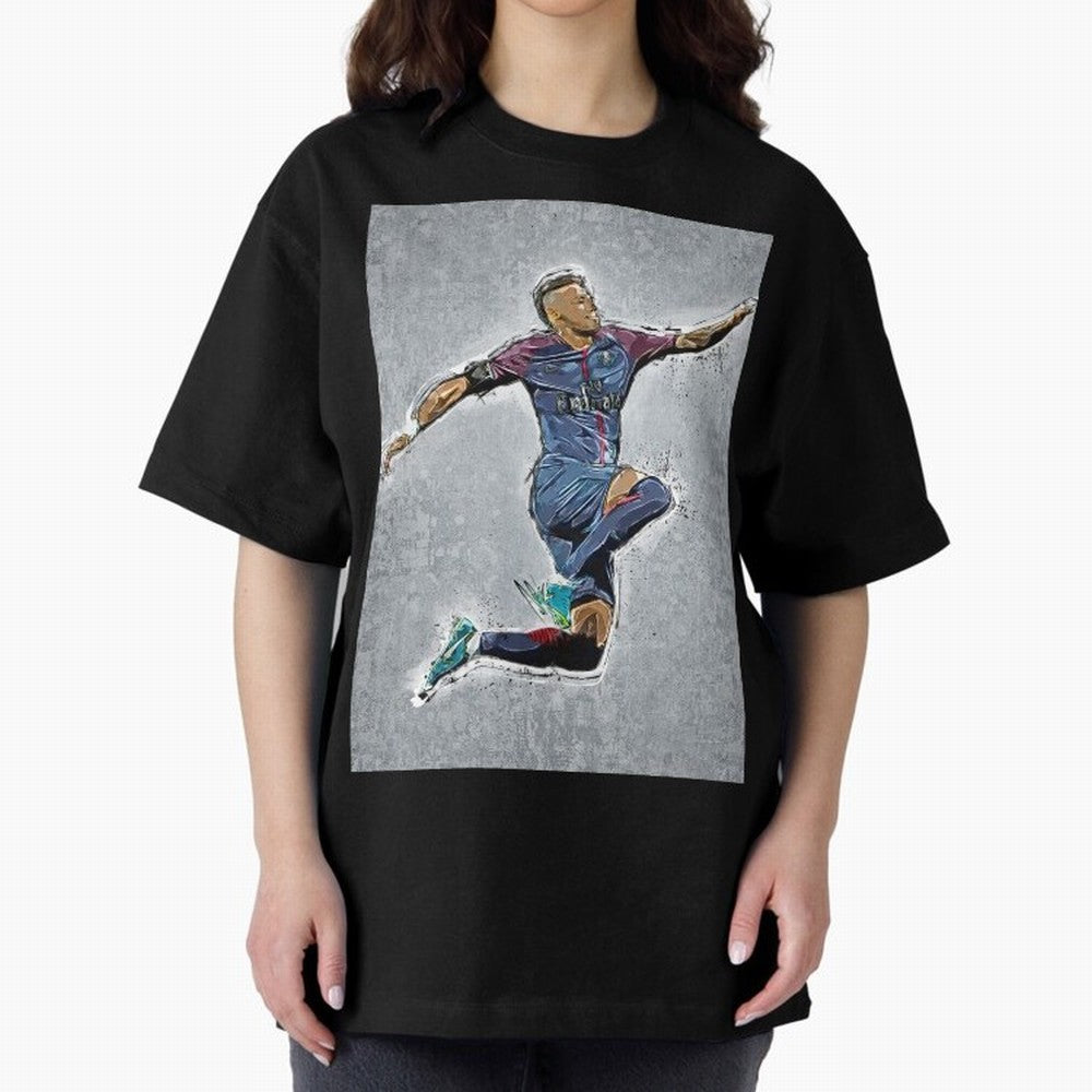 Neymar Jr Premium T-Shirt Stand with Match Day Hype around FIFA World Cup 2026, Messi, CR7 and Mbappe, Brazil, Portugal and Argentina, Match Day Excitement, Supporter Culture, Golden Goals and Global Football Passion; Created for Match Day Parties,