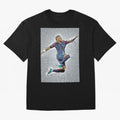 Neymar Jr Premium T-Shirt Stand with Match Day Hype around FIFA World Cup 2026, Messi, CR7 and Mbappe, Brazil, Portugal and Argentina, Match Day Excitement, Supporter Culture, Golden Goals and Global Football Passion; Created for Match Day Parties,