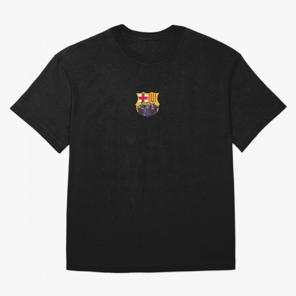 Barcelona logo, Massi, Neymar and Suar Premium T-Shirt Bring Global Tournament Vibes to Match Day Hype around FIFA World Cup 2026 Group Stage, CR7 and Messi, England, Football Festival Excitement, Trophy Ambitions, Country Rivalries and Star Player