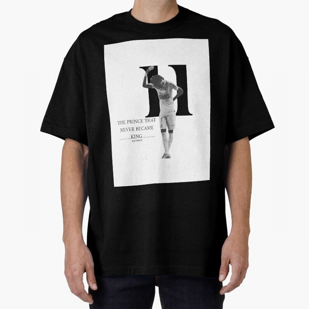 The Prince that never became king- neymar jr quote Graphic T-Shirt Discover FIFA World Cup 2026 USA Canada Mexico with Cristiano Ronaldo, Portugal Energy, Game Day Rituals, Football Legends, Country Pride and the Road to the Final; Built for