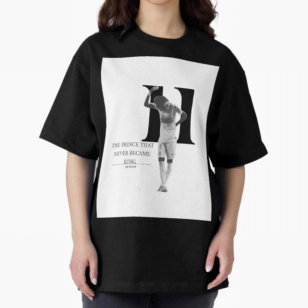 The Prince that never became king- neymar jr quote Graphic T-Shirt Discover FIFA World Cup 2026 USA Canada Mexico with Cristiano Ronaldo, Portugal Energy, Game Day Rituals, Football Legends, Country Pride and the Road to the Final; Built for
