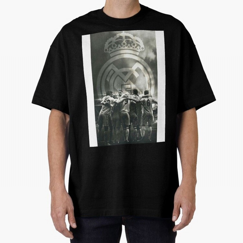King Madrid Graphic T-Shirt Show Fan Pride Across Global Football Passion for FIFA World Cup 2026, Celebrating Neymar, Haaland and Cristiano Ronaldo, Portugal, Spain and Germany, Game Day Rituals, Football Legends, Country Pride and the Road to the