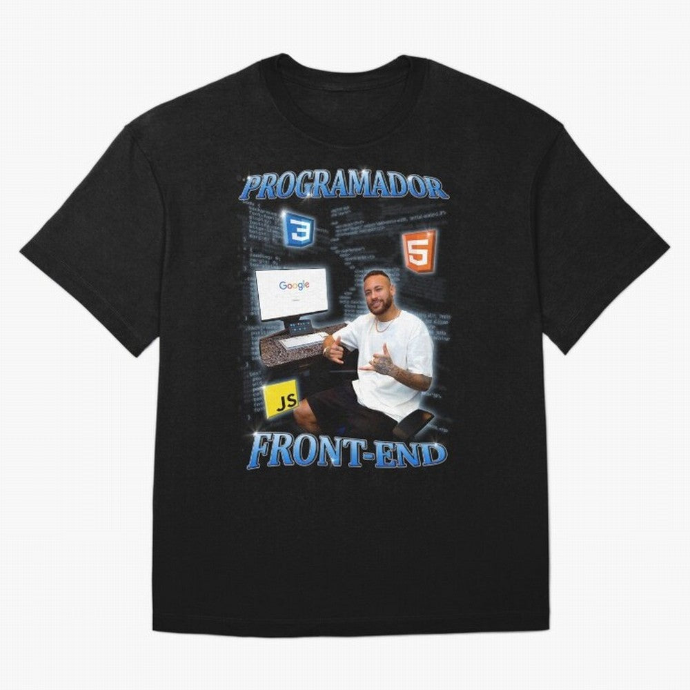 Programador front-end Neymar - Spanish Classic T-Shirt Stand Out with Spirit from FIFA World Cup 2026 USA Canada Mexico Spirit, with Argentina and Brazil, Haaland, Global Supporter Spirit, Legendary Goals, National Colors and Tournament