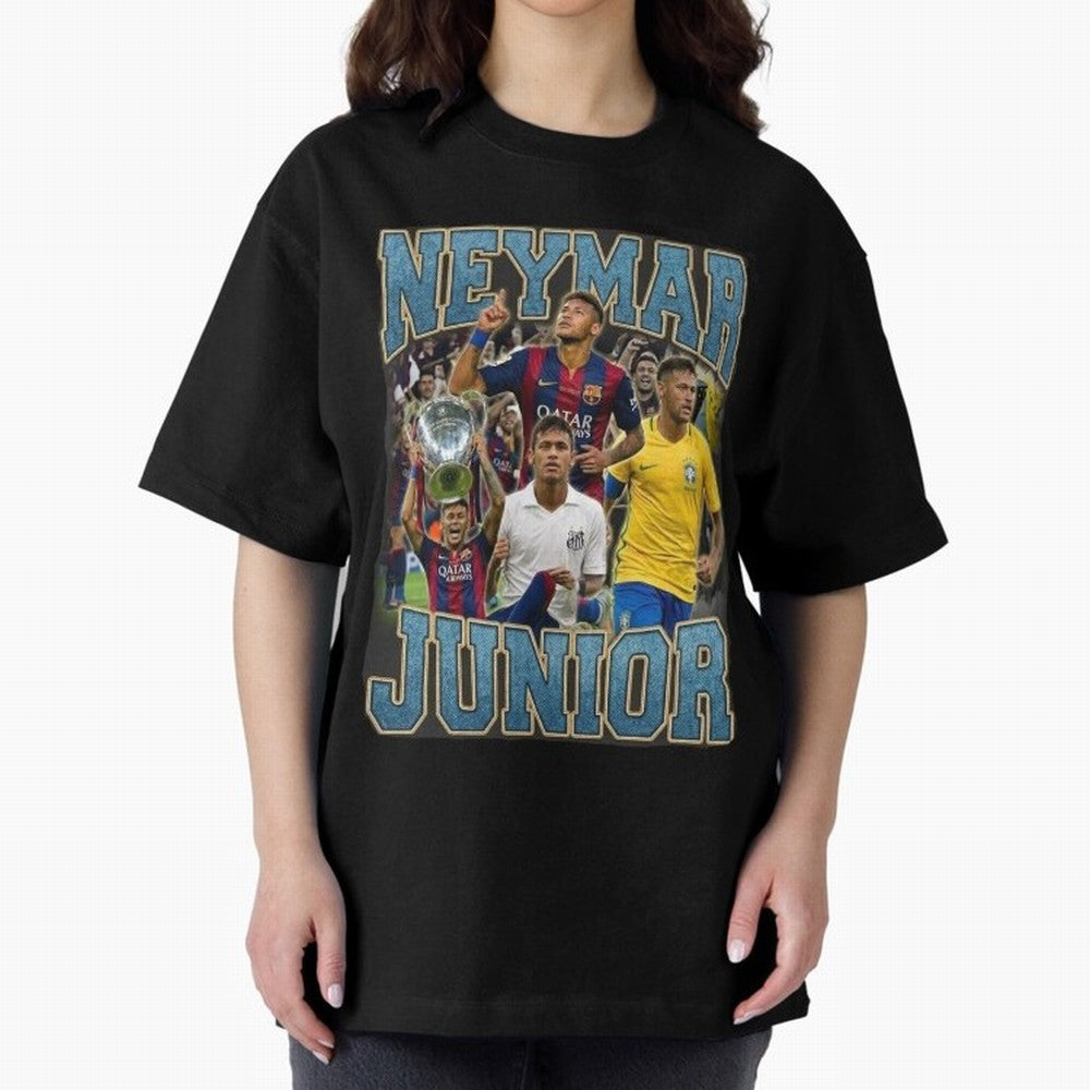 Neymar Junior Classic T-Shirt Celebrate the Magic of the FIFA World Cup 2026 Group Stage Journey through Messi, CR7 and Mbappe Highlights, Brazil, Portugal and Argentina Pride, Football History, Final Match Energy, Crowd Noise and Once in a