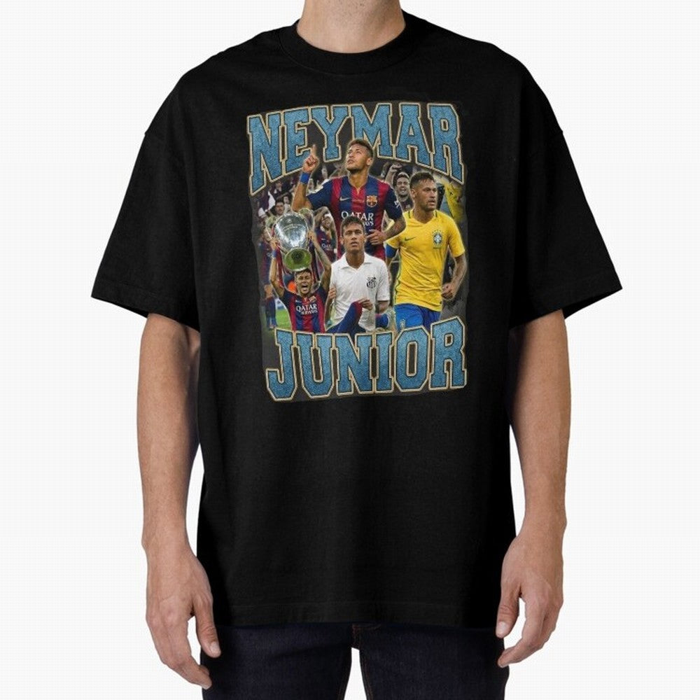 Neymar Junior Classic T-Shirt Celebrate the Magic of the FIFA World Cup 2026 Group Stage Journey through Messi, CR7 and Mbappe Highlights, Brazil, Portugal and Argentina Pride, Football History, Final Match Energy, Crowd Noise and Once in a