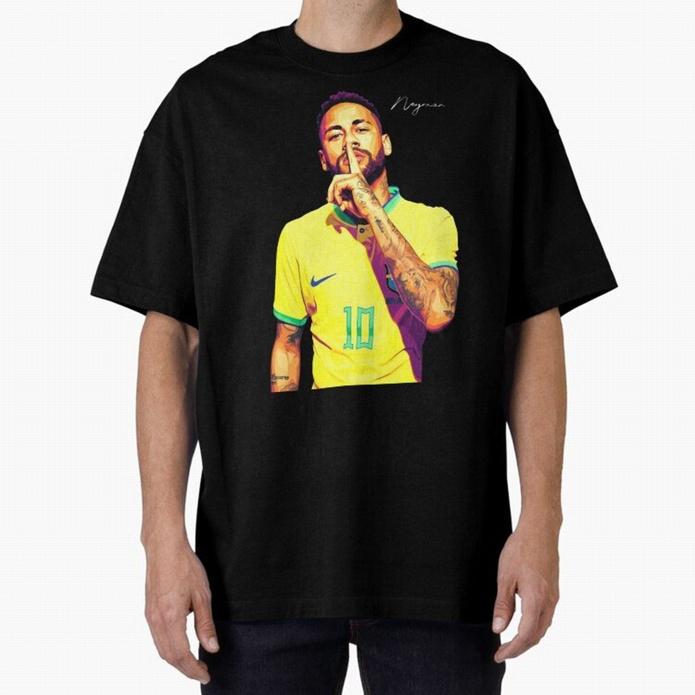 Neymar - vector Classic T-Shirt Cheer through Every Moment of FIFA World Cup 2026 Group Stage Spirit, Highlighting Argentina and Brazil, Neymar, Haaland and Cristiano Ronaldo, Stadium Memories, Football Loyalty, International Chants and