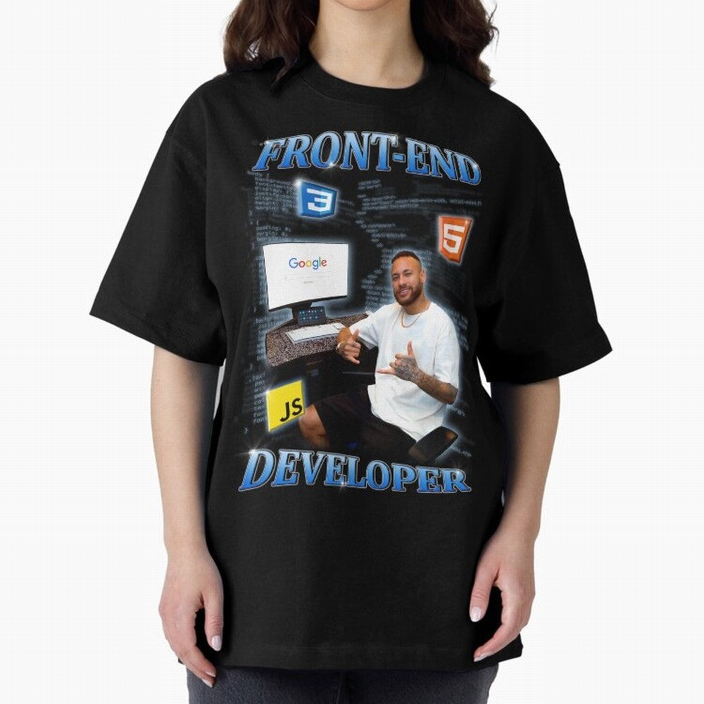 Front-end Developer Neymar - English Classic T-Shirt Celebrate the Magic of the FIFA World Cup 2026 USA Canada Mexico Journey through CR7 Highlights, Spain and Netherlands Pride, Match Day Excitement, Supporter Culture, Golden Goals and Global