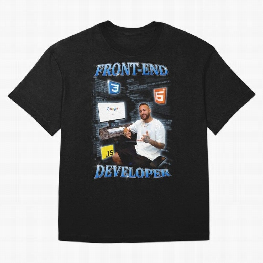 Front-end Developer Neymar - English Classic T-Shirt Celebrate the Magic of the FIFA World Cup 2026 USA Canada Mexico Journey through CR7 Highlights, Spain and Netherlands Pride, Match Day Excitement, Supporter Culture, Golden Goals and Global