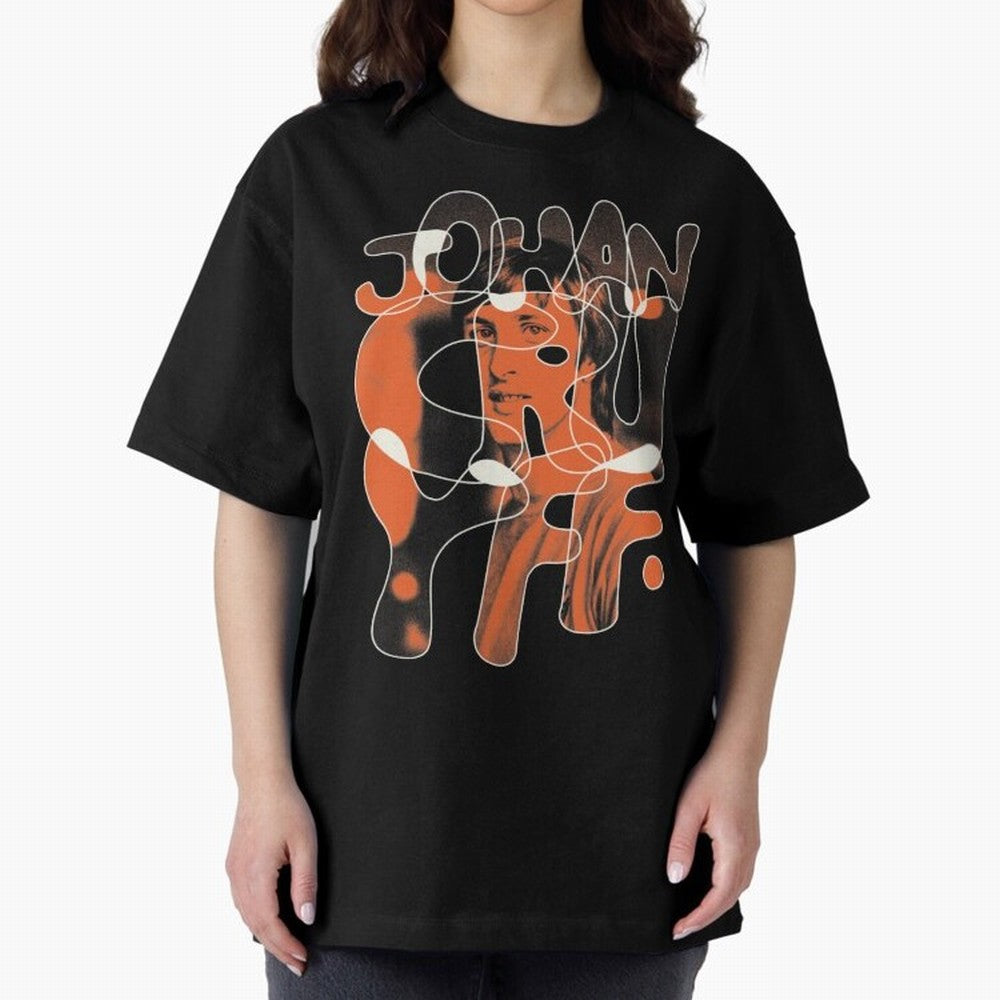 Johan Cruyff ¨C Abstract Football Icon Art Classic T-Shirt Bring a Vintage Feel to FIFA World Cup 2026 USA Canada Mexico for Fans of Neymar, Haaland and Cristiano Ronaldo and Germany, Bringing Stadium Memories, Football Loyalty, International