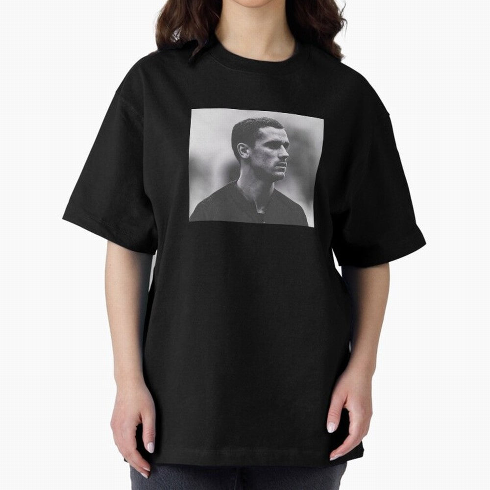 Antoine Griezmann Oversized T-Shirt Celebrate Fan Culture around Match Day Hype around FIFA World Cup 2026, Messi and Cristiano Ronaldo, Netherlands, Global Supporter Spirit, Legendary Goals, National Colors and Tournament Celebration; Made for Die