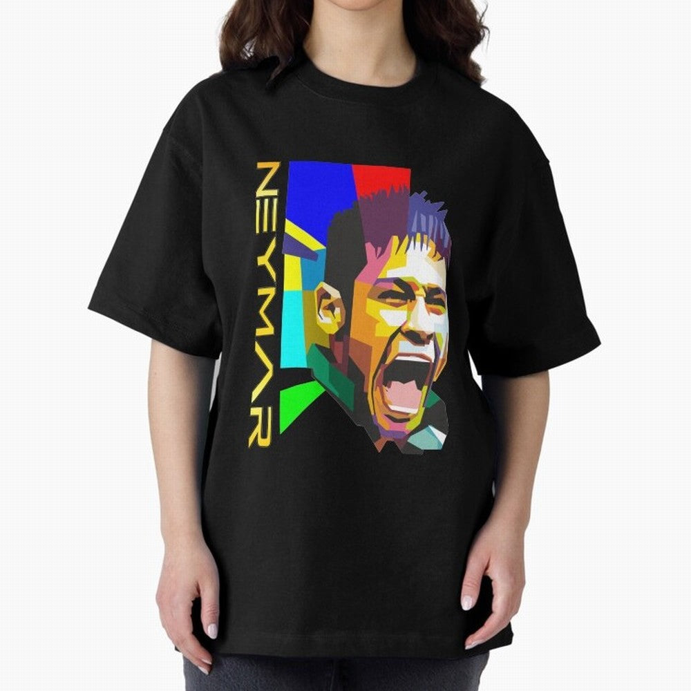 Neymar Painting Tshirt Essential T-Shirt Represent Fans Who Live for FIFA World Cup 2026 Group Stage with Haaland and Mbappe, Argentina, France and Brazil Energy, Match Day Excitement, Supporter Culture, Golden Goals and Global Football Passion;