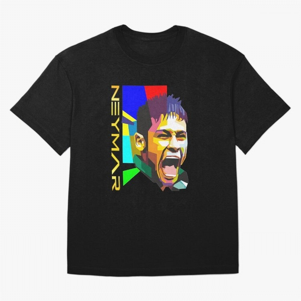 Neymar Painting Tshirt Essential T-Shirt Represent Fans Who Live for FIFA World Cup 2026 Group Stage with Haaland and Mbappe, Argentina, France and Brazil Energy, Match Day Excitement, Supporter Culture, Golden Goals and Global Football Passion;