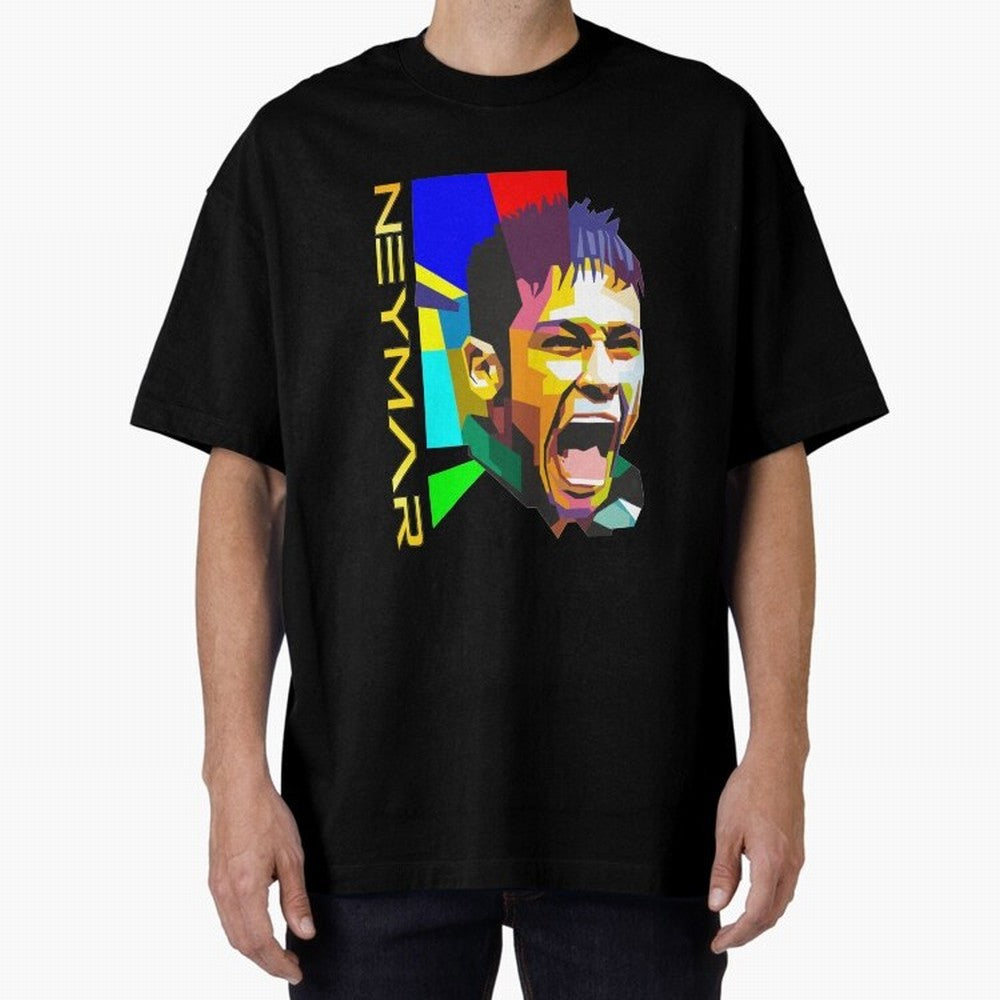 Neymar Painting Tshirt Essential T-Shirt Represent Fans Who Live for FIFA World Cup 2026 Group Stage with Haaland and Mbappe, Argentina, France and Brazil Energy, Match Day Excitement, Supporter Culture, Golden Goals and Global Football Passion;