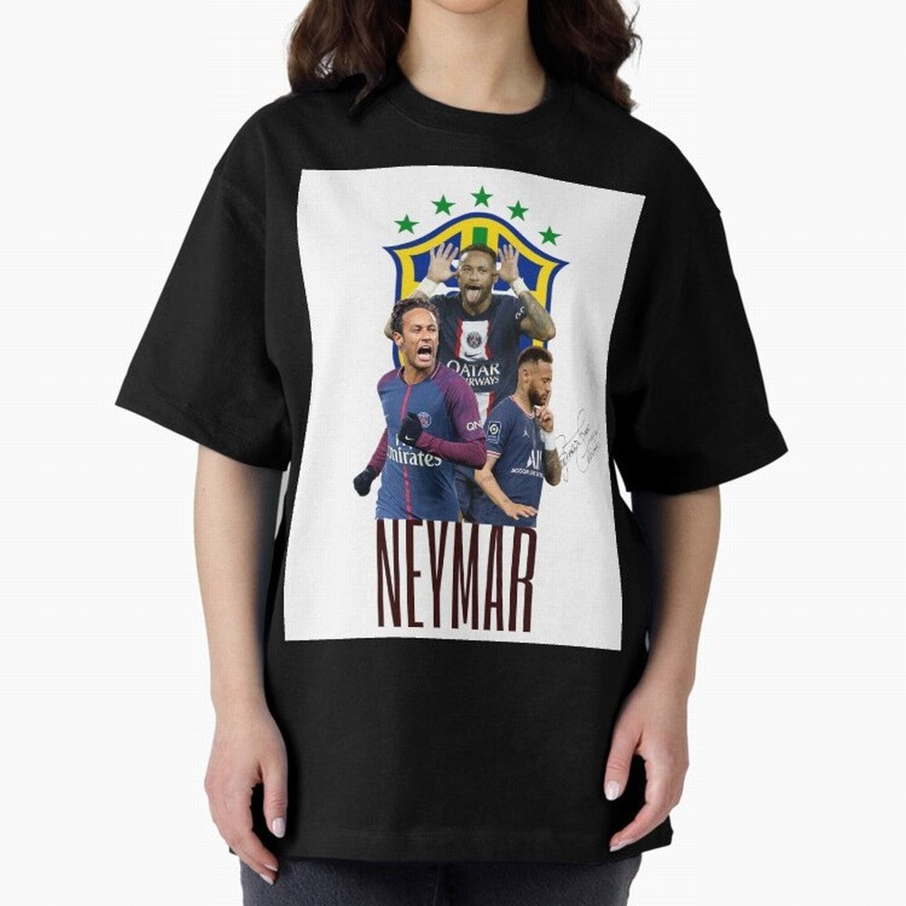 Neymar pst design. Active T-Shirt Celebrate Football Heritage in Global Football Passion for FIFA World Cup 2026 USA Canada Mexico, with Cristiano Ronaldo, Haaland and CR7, Spain, Worldwide Fan Energy, Dramatic Goals, Stadium Lights and