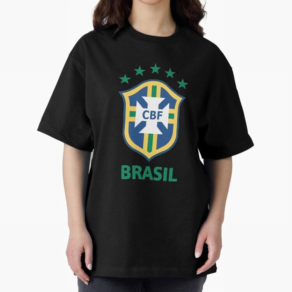 Confedera??o Brasileira de Futebol Classic T-Shirt Show Your Stadium Side during FIFA World Cup 2026 for Fans of Messi, CR7 and Mbappe and Argentina, France and Brazil, Bringing Stadium Memories, Football Loyalty, International Chants and