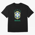 Confedera??o Brasileira de Futebol Classic T-Shirt Show Your Stadium Side during FIFA World Cup 2026 for Fans of Messi, CR7 and Mbappe and Argentina, France and Brazil, Bringing Stadium Memories, Football Loyalty, International Chants and
