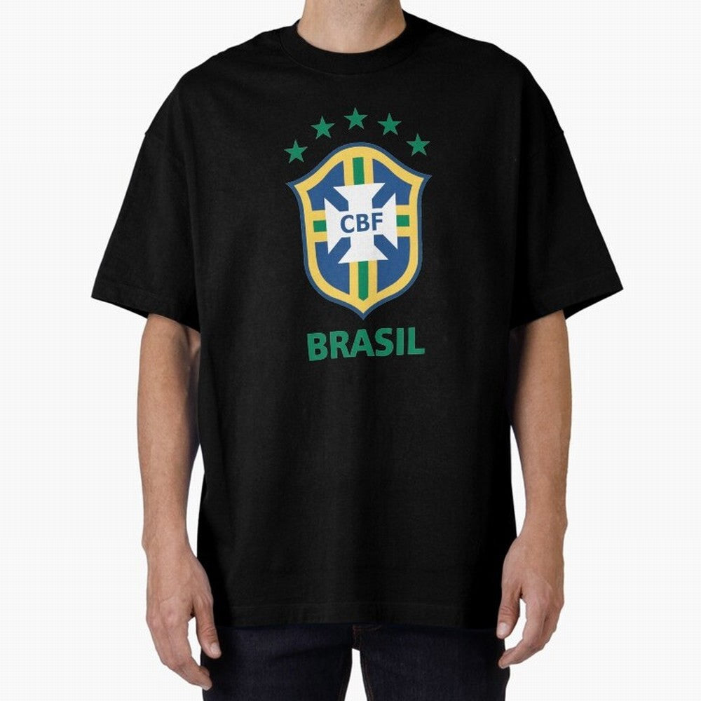 Confedera??o Brasileira de Futebol Classic T-Shirt Show Your Stadium Side during FIFA World Cup 2026 for Fans of Messi, CR7 and Mbappe and Argentina, France and Brazil, Bringing Stadium Memories, Football Loyalty, International Chants and