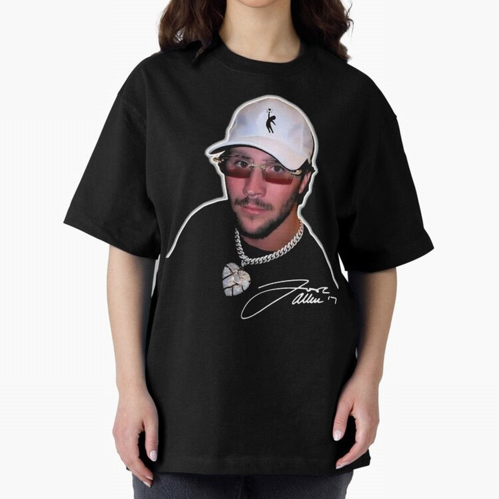 Josh Allen Funny Meme Buffalo Football Retro Essential T-Shirt Bring World Football Passion into FIFA World Cup 2026 USA Canada Mexico Driven by Mbappe, England, France and Netherlands Energy, Sports Nostalgia, International Competition, Famous