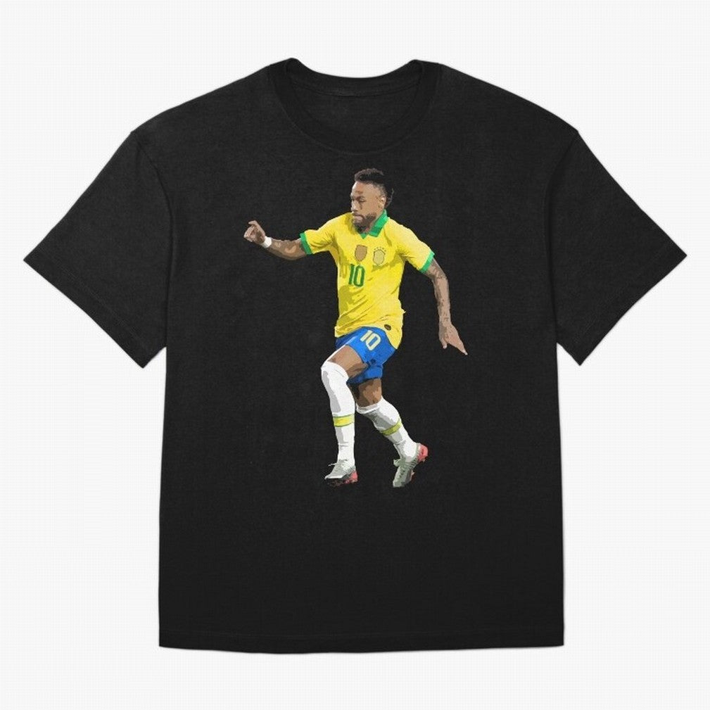 neymar Oversized T-Shirt Bring a Champion Mindset to FIFA World Cup 2026 USA Canada Mexico for Fans of CR7 and Messi and Argentina, Bringing Vintage Soccer Flavor, Modern Football Stars, National Flags and Final Night Emotion; Ideal for Football