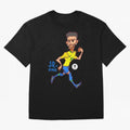 Neymar Oversized T-Shirt Enjoy the Biggest Football Party of Global Football Passion for FIFA World Cup 2026, Made for Mbappe and Neymar, Netherlands, Soccer Culture, Superstar Moments, National Team Dreams and Competitive Fire; Perfect for People