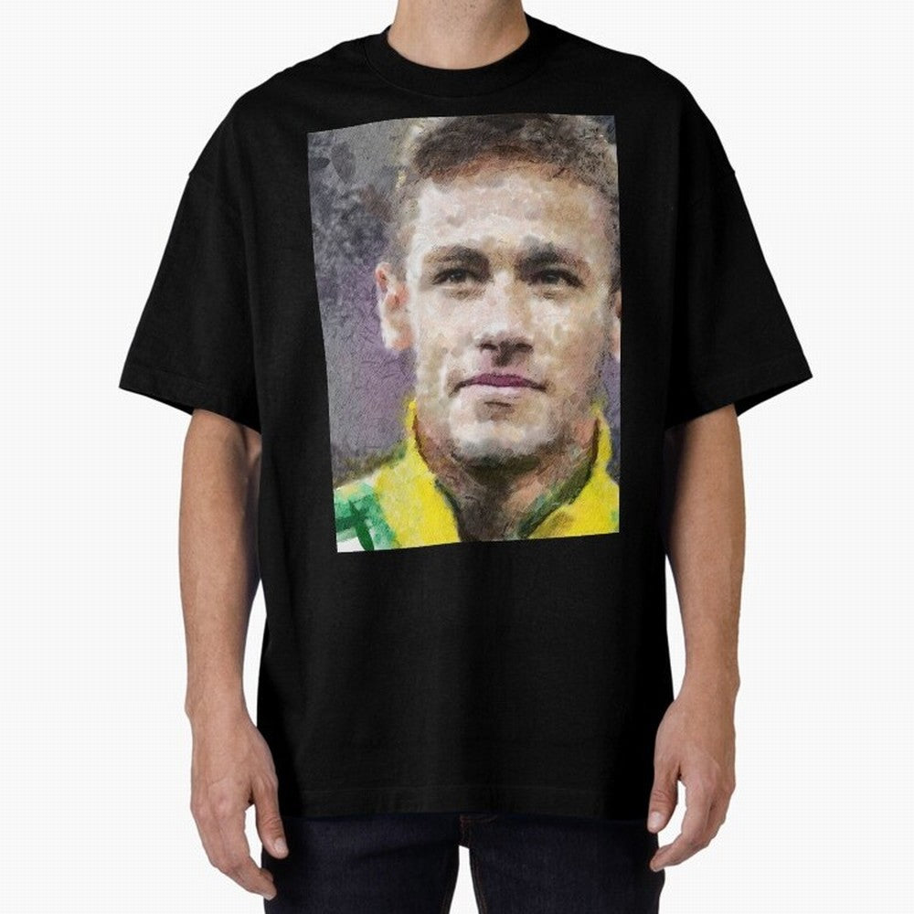 Neymar Oversized T-Shirt Turn Football Passion into Global Football Passion for FIFA World Cup 2026 Group Stage, Capturing Cristiano Ronaldo, Haaland and CR7, Argentina and Brazil, Goal Celebration Energy, Supporter Heritage, Football Icons and