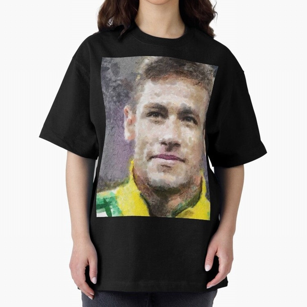 Neymar Oversized T-Shirt Turn Football Passion into Global Football Passion for FIFA World Cup 2026 Group Stage, Capturing Cristiano Ronaldo, Haaland and CR7, Argentina and Brazil, Goal Celebration Energy, Supporter Heritage, Football Icons and