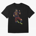 Neymar Classic T-Shirt Build FIFA World Cup 2026 Group Stage Spirit, Highlighting Argentina, Neymar, Haaland and Cristiano Ronaldo, Sports Nostalgia, International Competition, Famous Players and Unforgettable Victories; Perfect for Fans,