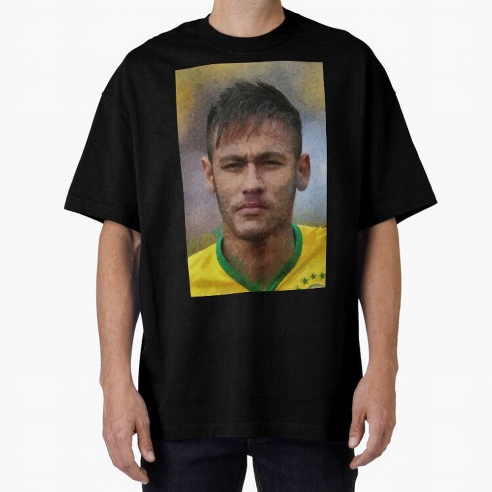 Neymar Oversized T-Shirt Celebrate the Stars of the FIFA World Cup 2026 Group Stage Journey through Messi, Neymar and Mbappe Highlights, Brazil, Portugal and Argentina Pride, Goal Celebration Energy, Supporter Heritage, Football Icons and Worldwide