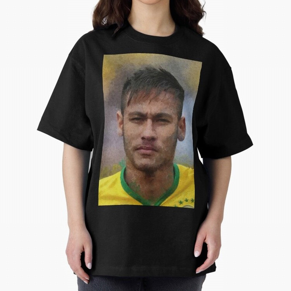 Neymar Oversized T-Shirt Celebrate the Stars of the FIFA World Cup 2026 Group Stage Journey through Messi, Neymar and Mbappe Highlights, Brazil, Portugal and Argentina Pride, Goal Celebration Energy, Supporter Heritage, Football Icons and Worldwide