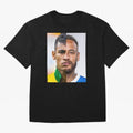 Neymar Oversized T-Shirt Keep the Legacy of Match Day Hype around FIFA World Cup 2026 Group Stage, Messi, Neymar and Mbappe, Brazil, Portugal and Argentina, Tournament Hype, Historic Matchups, Family Viewing Parties and Global Sports Pride; Ideal