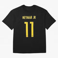 NEYMAR Oversized T-Shirt Celebrate the Stars of FIFA World Cup 2026 Spirit, Connected to Brazil, Mbappe and Neymar, Football Festival Excitement, Trophy Ambitions, Country Rivalries and Star Player Buzz; Created for Match Day Parties, Soccer Gifts,