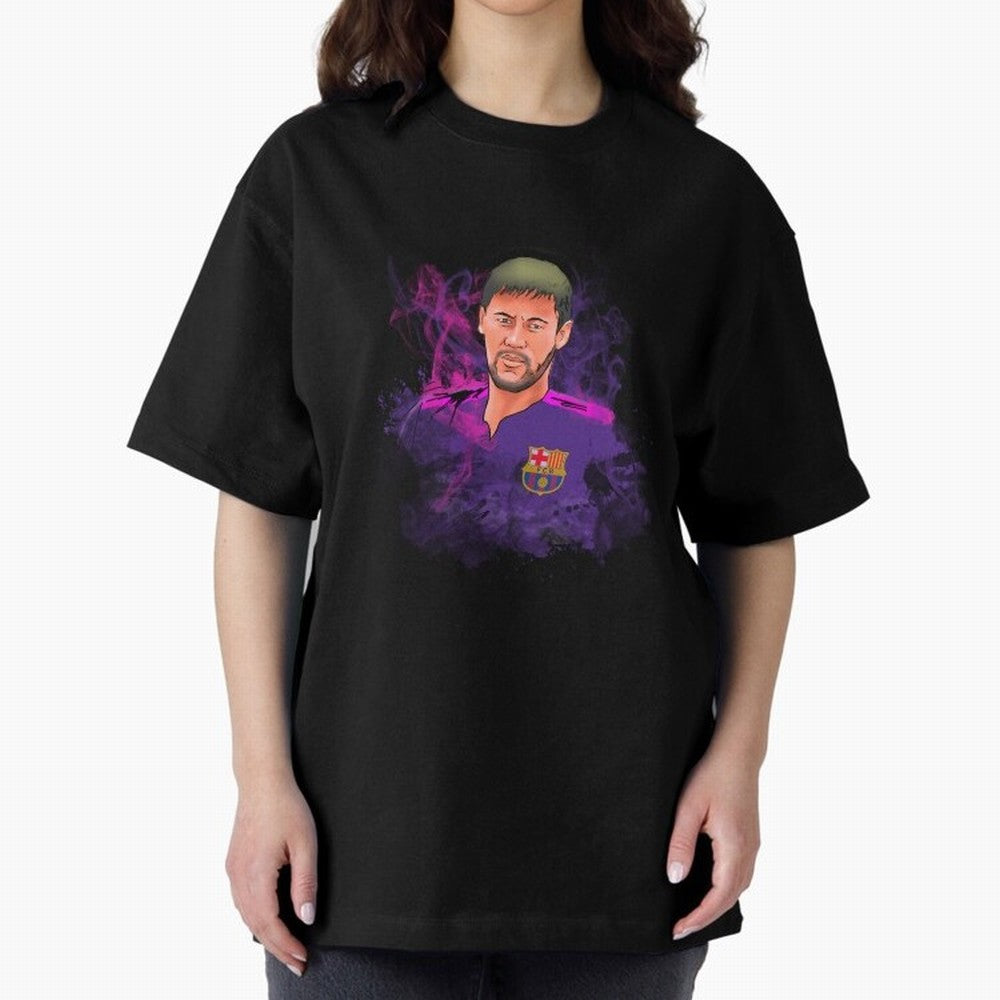 Neymar Oversized T-Shirt Honor Football Greatness during the FIFA World Cup 2026 Journey through CR7 Highlights, Germany Pride, Match Day Excitement, Supporter Culture, Golden Goals and Global Football Passion; Made for Die Hard Supporters, Soccer
