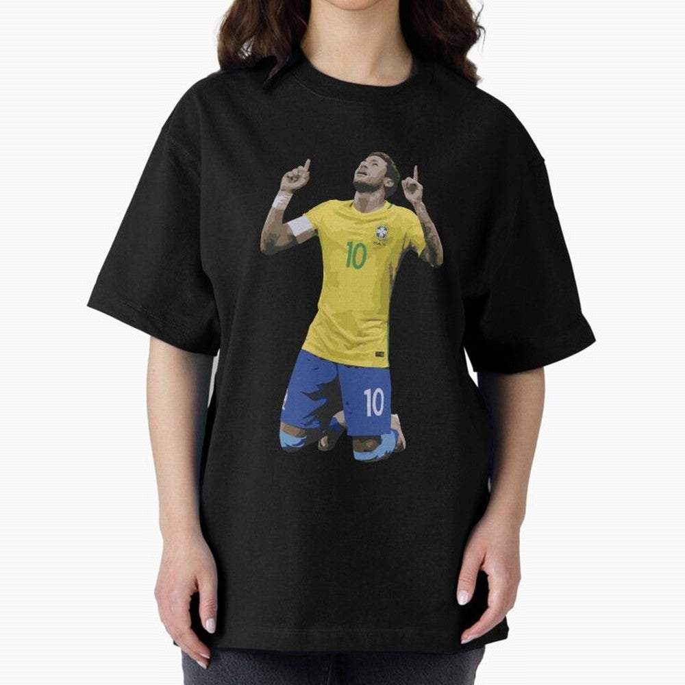 Neymar Brazil Celebration Sticker Essential T-Shirt Fuel Your Fan Pride for the FIFA World Cup 2026 Journey through Messi and Cristiano Ronaldo Highlights, Argentina and Brazil Pride, Vintage Soccer Flavor, Modern Football Stars, National Flags and