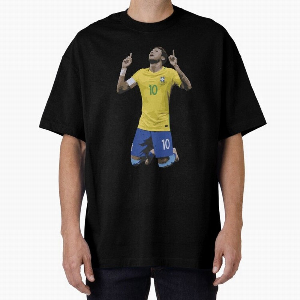 Neymar Brazil Celebration Sticker Essential T-Shirt Fuel Your Fan Pride for the FIFA World Cup 2026 Journey through Messi and Cristiano Ronaldo Highlights, Argentina and Brazil Pride, Vintage Soccer Flavor, Modern Football Stars, National Flags and