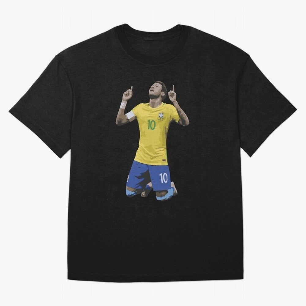 Neymar Brazil Celebration Sticker Essential T-Shirt Fuel Your Fan Pride for the FIFA World Cup 2026 Journey through Messi and Cristiano Ronaldo Highlights, Argentina and Brazil Pride, Vintage Soccer Flavor, Modern Football Stars, National Flags and