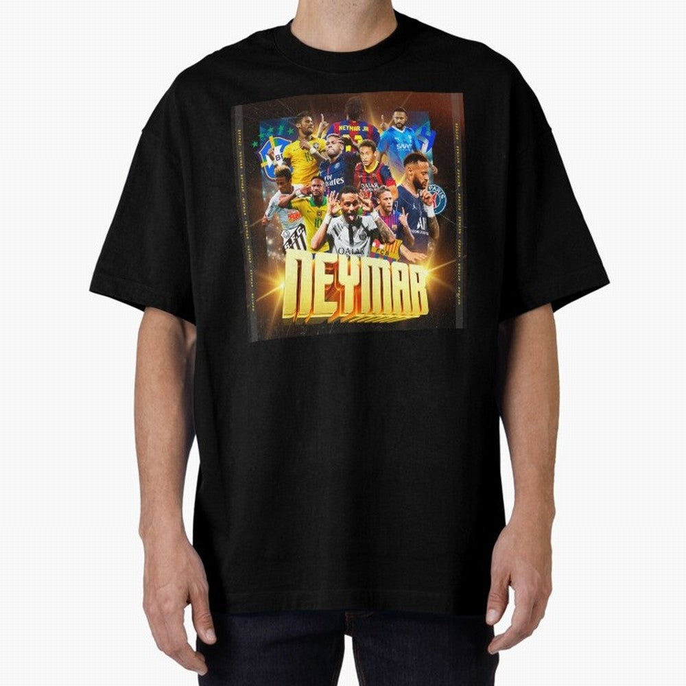 Neymar Best of Career Classic T-Shirt Bring Match Day Fire to Global Football Passion for FIFA World Cup 2026 USA Canada Mexico, Highlighting Neymar, Haaland and Cristiano Ronaldo, Argentina, France and Brazil, Worldwide Fan Energy, Dramatic Goals,