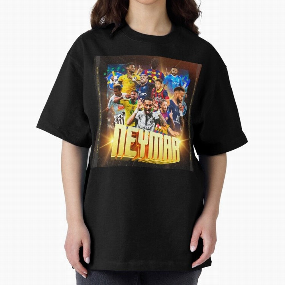 Neymar Best of Career Classic T-Shirt Bring Match Day Fire to Global Football Passion for FIFA World Cup 2026 USA Canada Mexico, Highlighting Neymar, Haaland and Cristiano Ronaldo, Argentina, France and Brazil, Worldwide Fan Energy, Dramatic Goals,